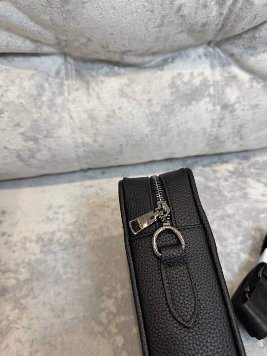 Сумка через плече Coach, чоловіча, чорна