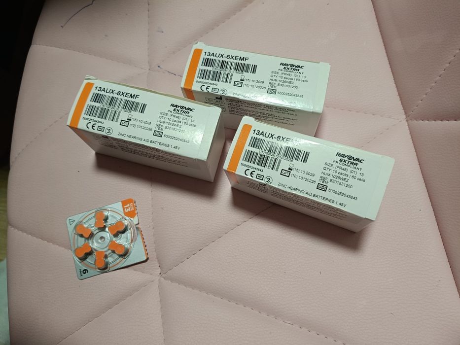 Bateria do aparatów słuchowych Rayovac 13 180 szt. 310 mAh baterie słuchowe