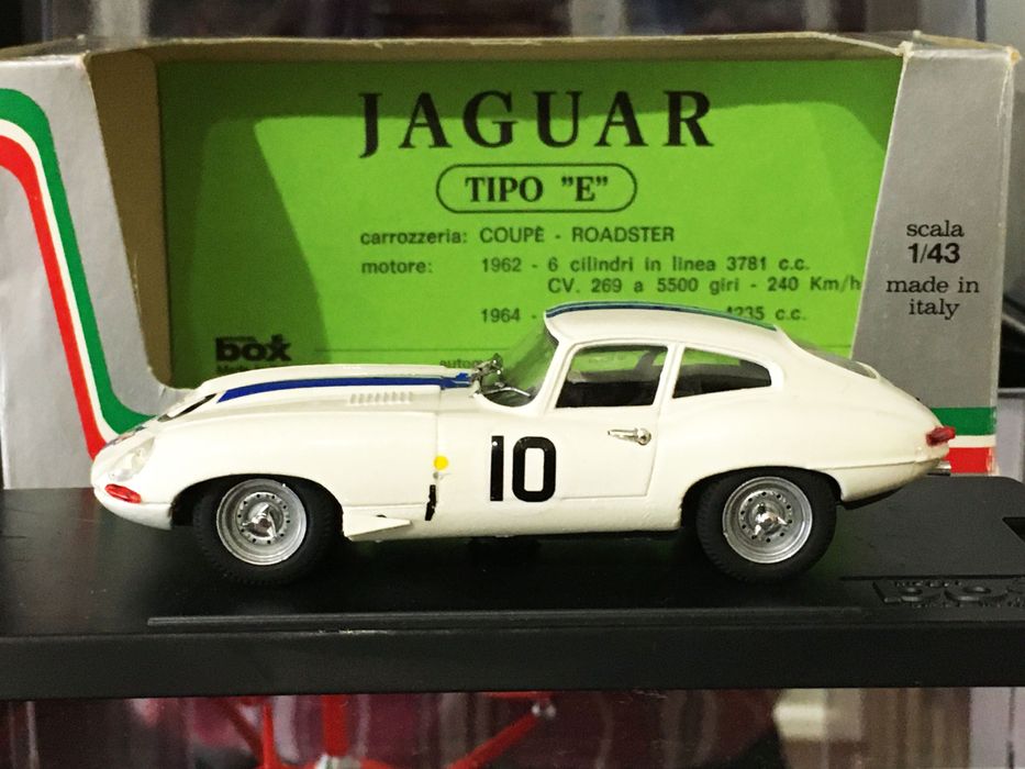 Miniatura 1:43 Jaguar E, 24 Horas de Le Mans 1962
