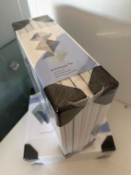 12Pack Panele akustyczne, samoprzylepne panele dźwiękochłonne na ściany, stylowe, dekoracyjne