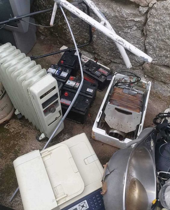 Recolha de sucata ferro velho ao domicílio grátis