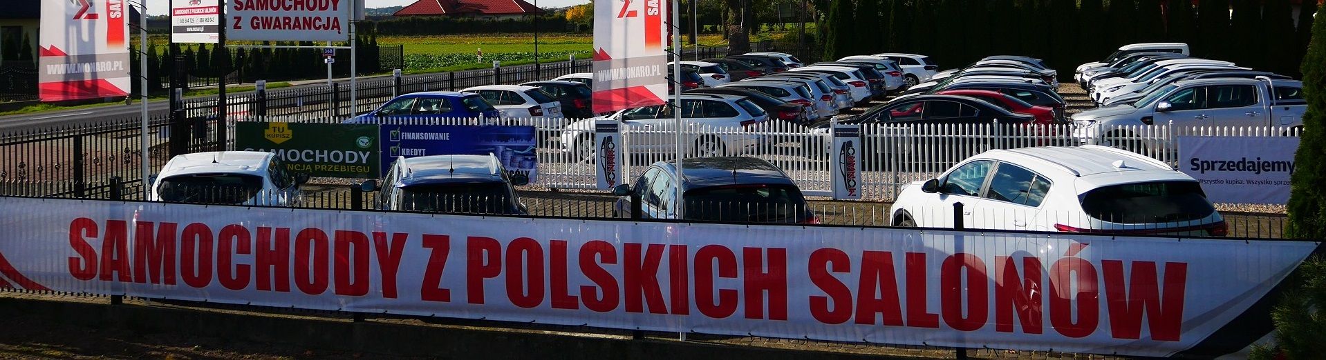 Salon MONARO.PL Samochody z polskich salonów top banner