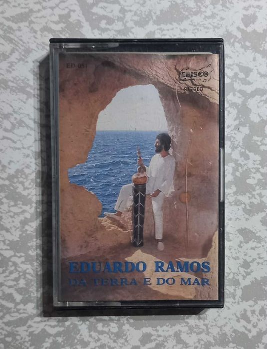 Cassete áudio - Da Terra e do Mar - Eduardo Ramos