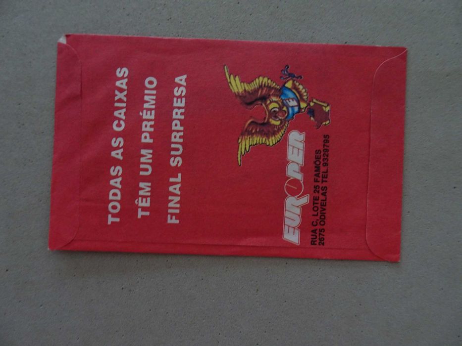 Carteira de cromos fechada C+S em BD - Europer