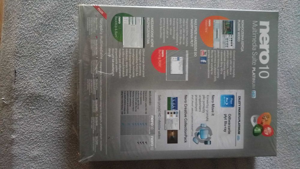 Nowe nero 10 platinum hd w folii