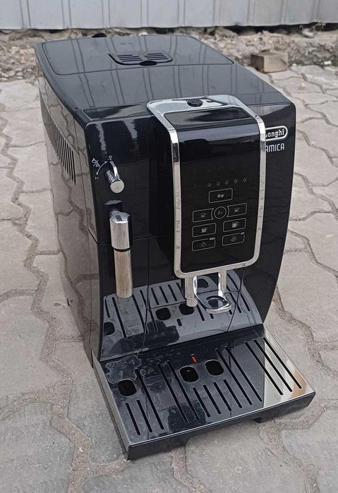 Кофемашина кофеварка DeLonghi ECAM 350.15 B Dinamica черная Делонджи