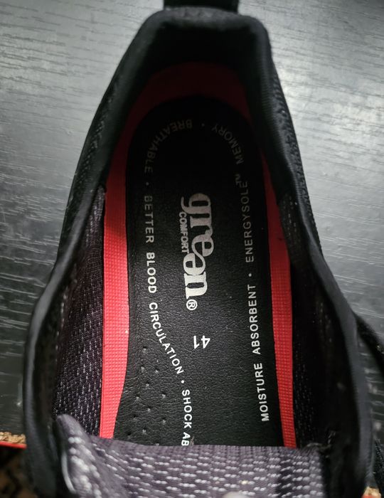 Кожаные кроссовки " Green Comfort "/ Дания/41р.