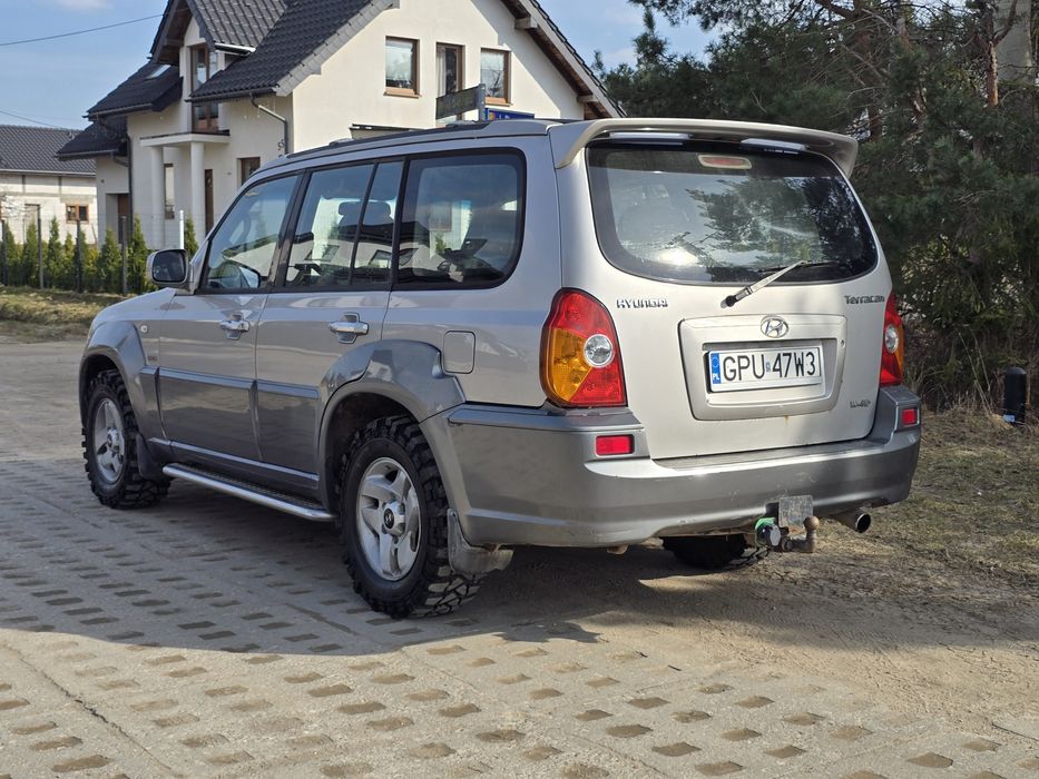 Hyundai Terracan 2.9 Diesel/ manual/ skóry/ 4x4/ Mteki/ sprawny