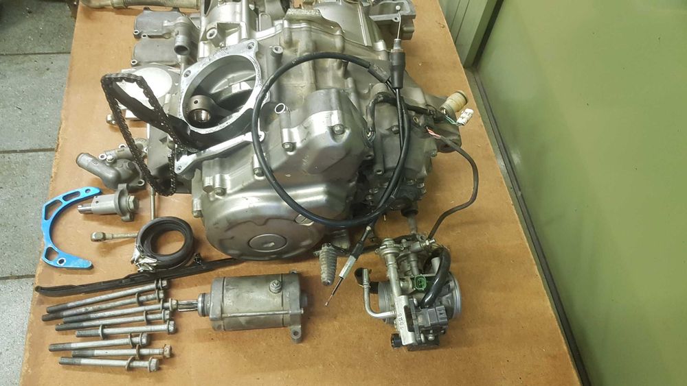 yamaha raptor 700 kartery skrzynia wal kosz glowica modul wtrysk insta