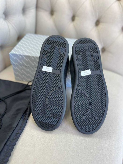 Мужские серые кроссовки Kiton замшевые кеды Китон ob426