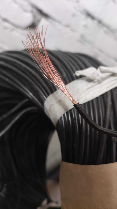1m  Linka LgY 1,5mm2 Cu lub krotność wysyłka Paczkomat czarna lu kremowa