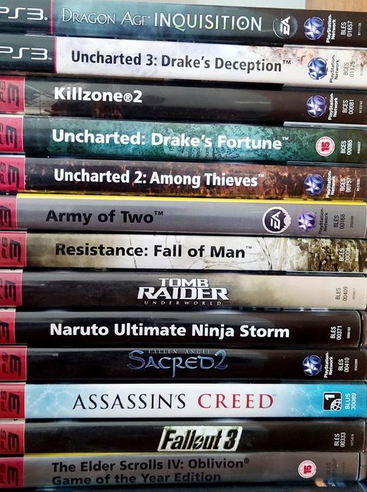 Jogos para PlayStation 3 (2 = 5€)