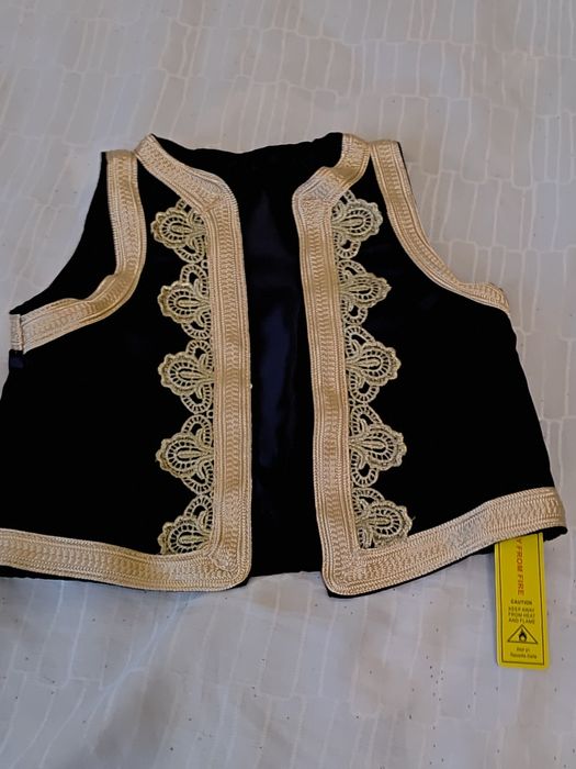 Śliczny strój przebranie mały maharadża król wschodu Arab roz 9-12mcy