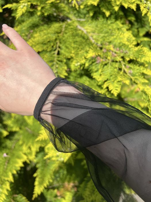 Комбінезон. Спідниця/шорти. Рукава в сіточку