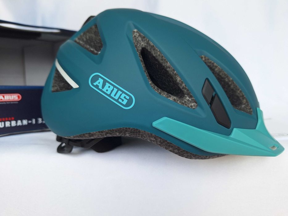 Kask rowerowy Abus Urban-I 3.0 Core Green S 51-55cm LED