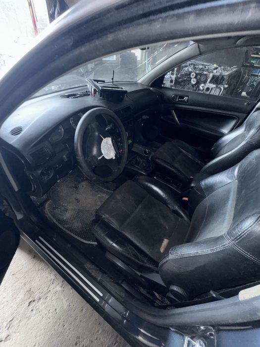 Салон сидіння чорна шкіра алькантара Volkswagen Passat B5/Б5+ седан