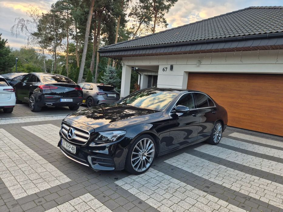 Mercedes-Benz Klasa E Salon , Burmester, Memory,Skóra, Panorama AMG 4 MATIC  XII 2018