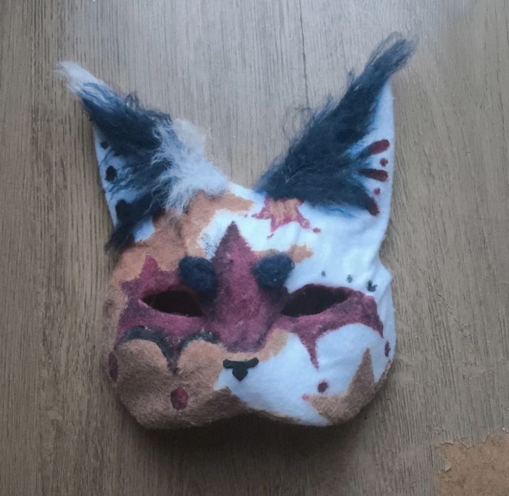 maska furry therian lis ryś kot