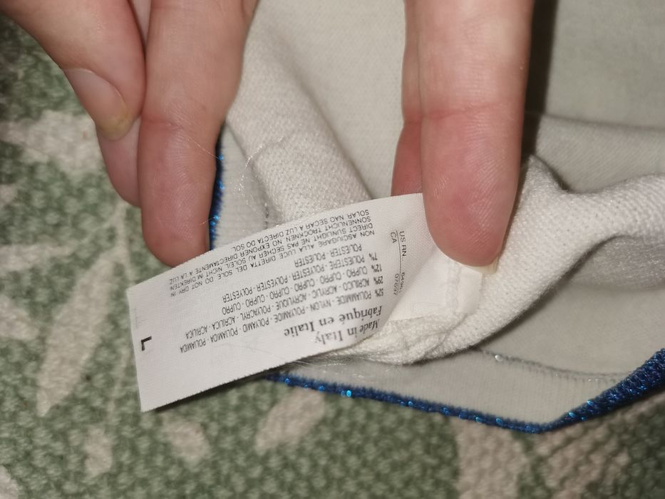 Crop top Sisley vintage-Malha que estica