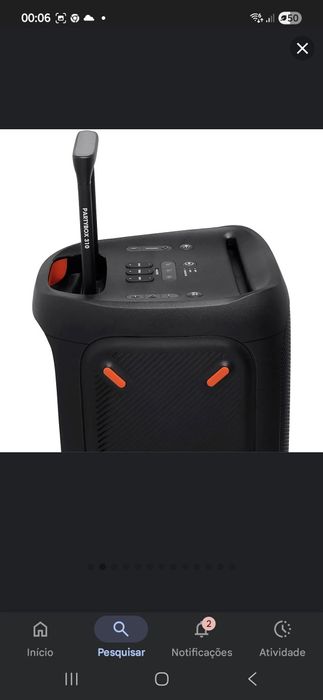 Aluguer Coluna jbl 310,  35€ POR DIA