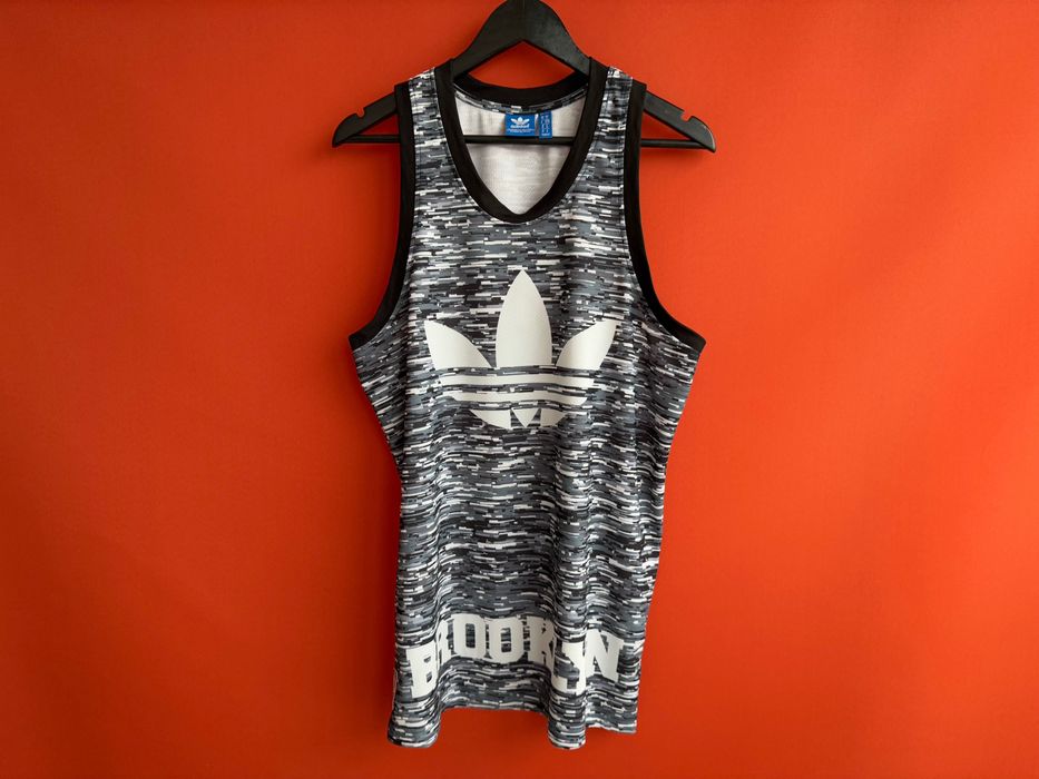 ADIDAS NBA Brooklyn Nets чоловіча майка безрукавка футболка розмір M