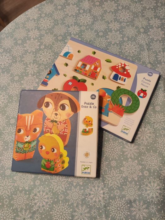 Układanki Djeco 18m+