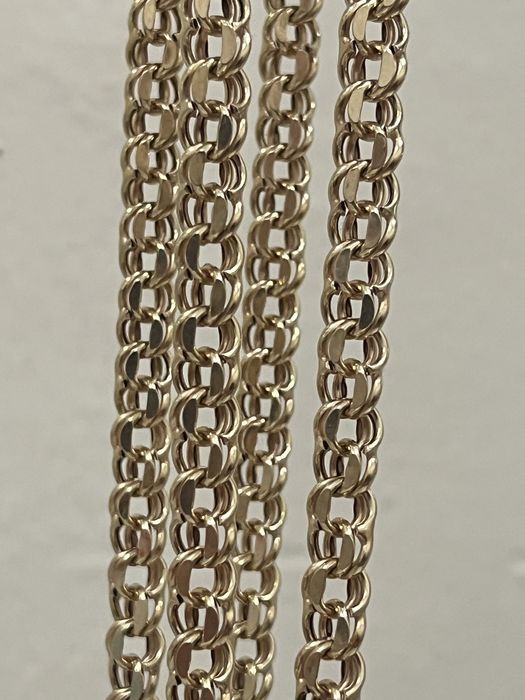 Золотая цепочка бисмарк 585 и ладанка