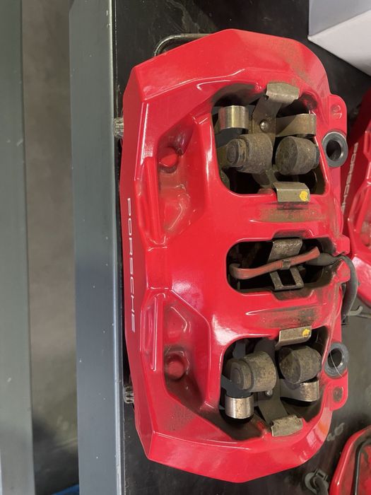 Conjunto de pinças travão  travagem porsche taycan