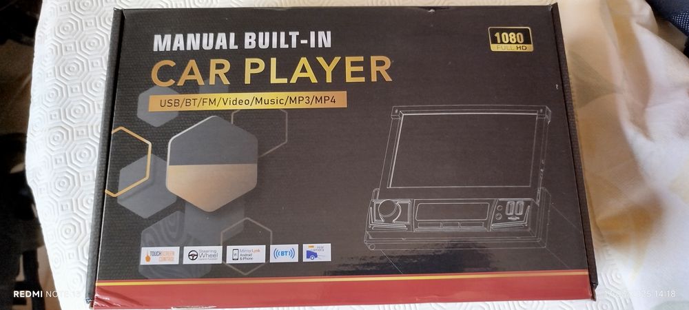 Autorradio digital com câmera de marcha a trás