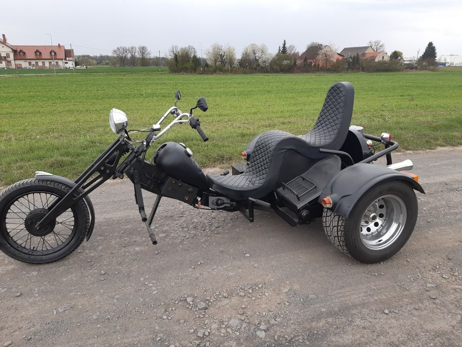 Trike Trajka CZARNY MAT  Garbus . Praw.Jazdy B