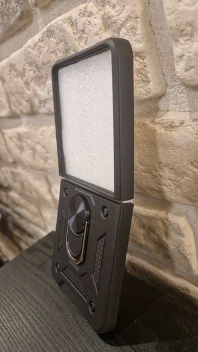 Slide Camera Armor Case do Samsung Galaxy Z Flip 7 Czarny