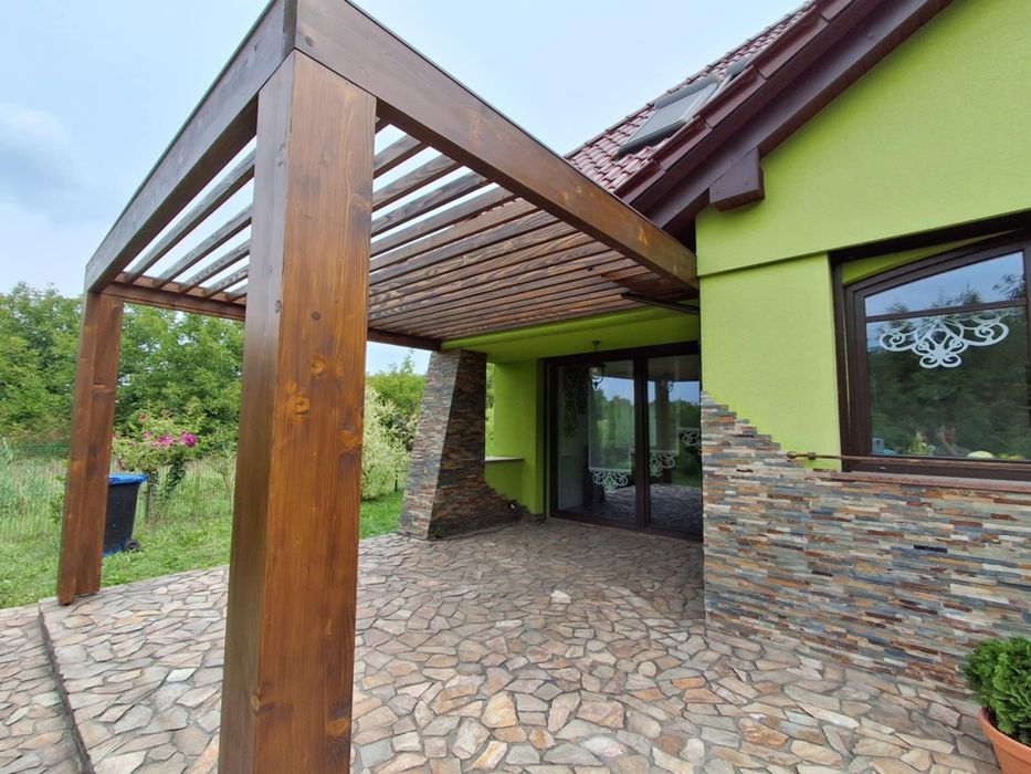 Zadaszenie tarasu wiaty pergola poliwęglan