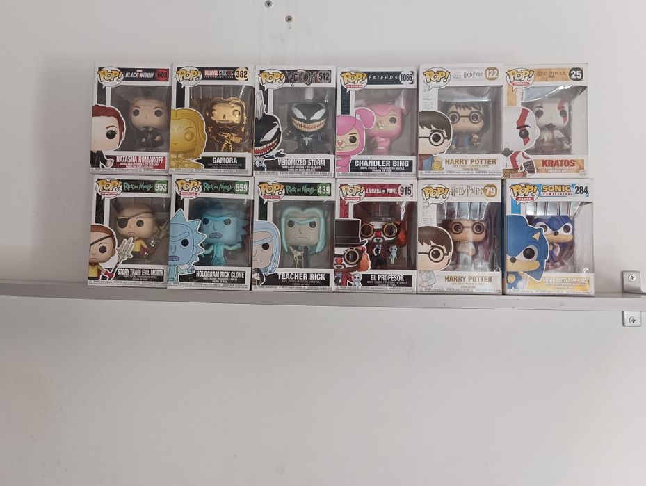 Vendo lote de 8 Funko pops