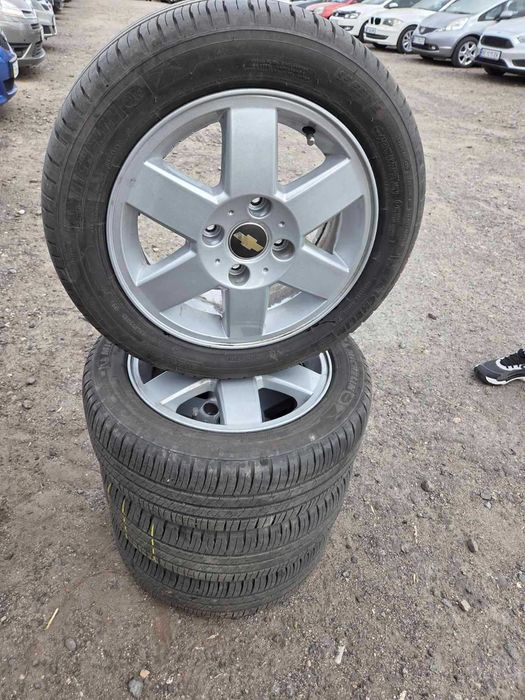 Продам оригінальні диски Chevrolet 4х114,3 з літніми шинами 195/55 R15