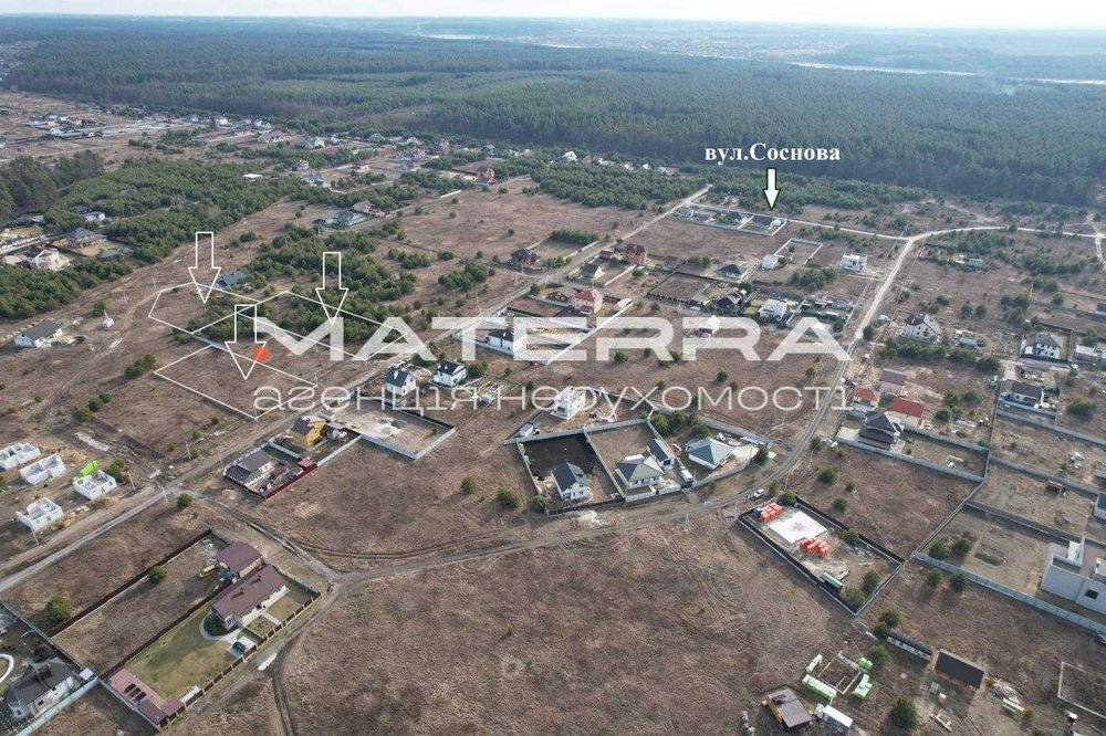 Бобриця продаж ділянки 25 соток