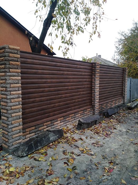 Встановлення заборів воріт хвірток