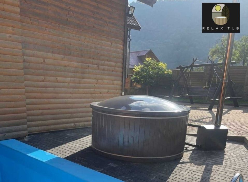 Чан Баня Офуро. Карпатський чан з джакузі.