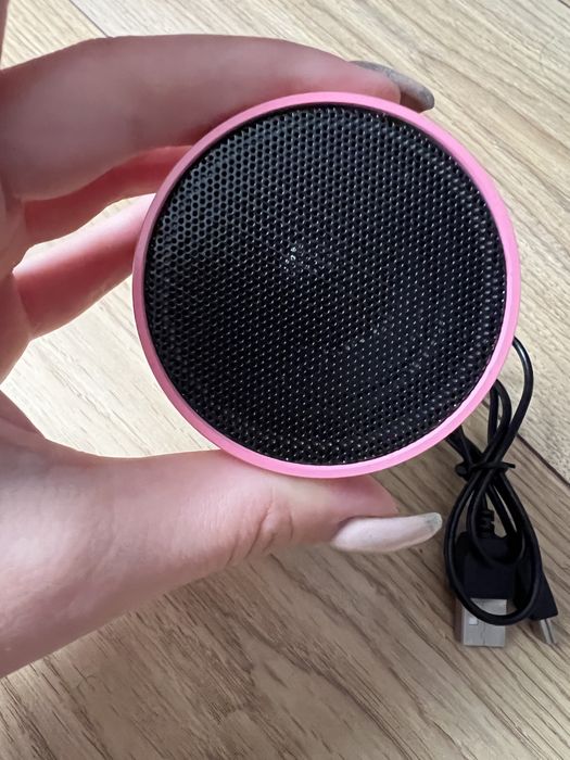 Mini głośnik z kablem w zestawie
