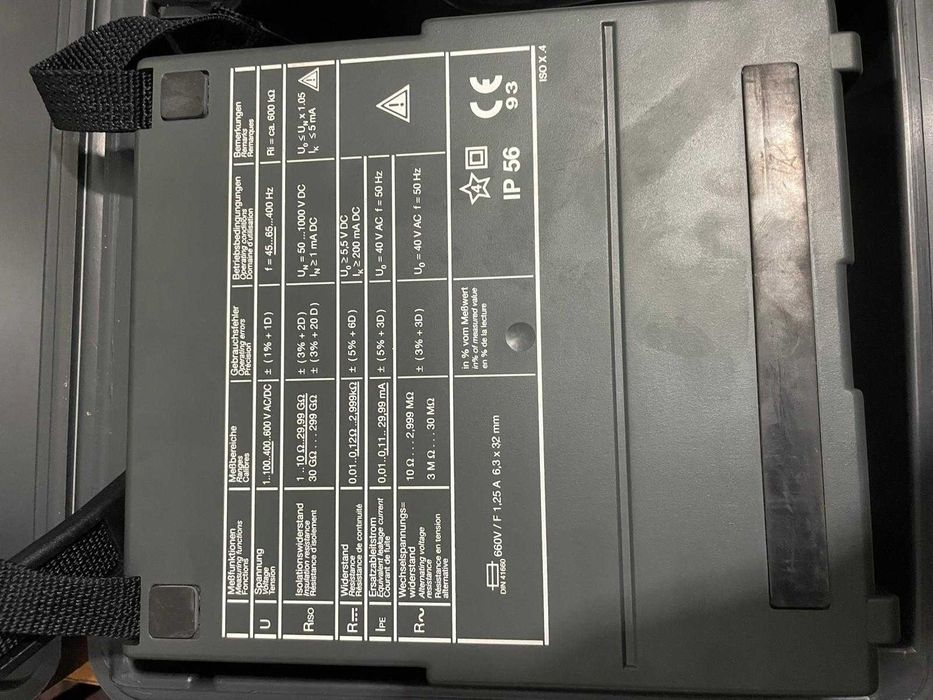 Testador tester de Isolamento UNILAP ISO 5kV (LEM/Norma) – Novo na Caixa