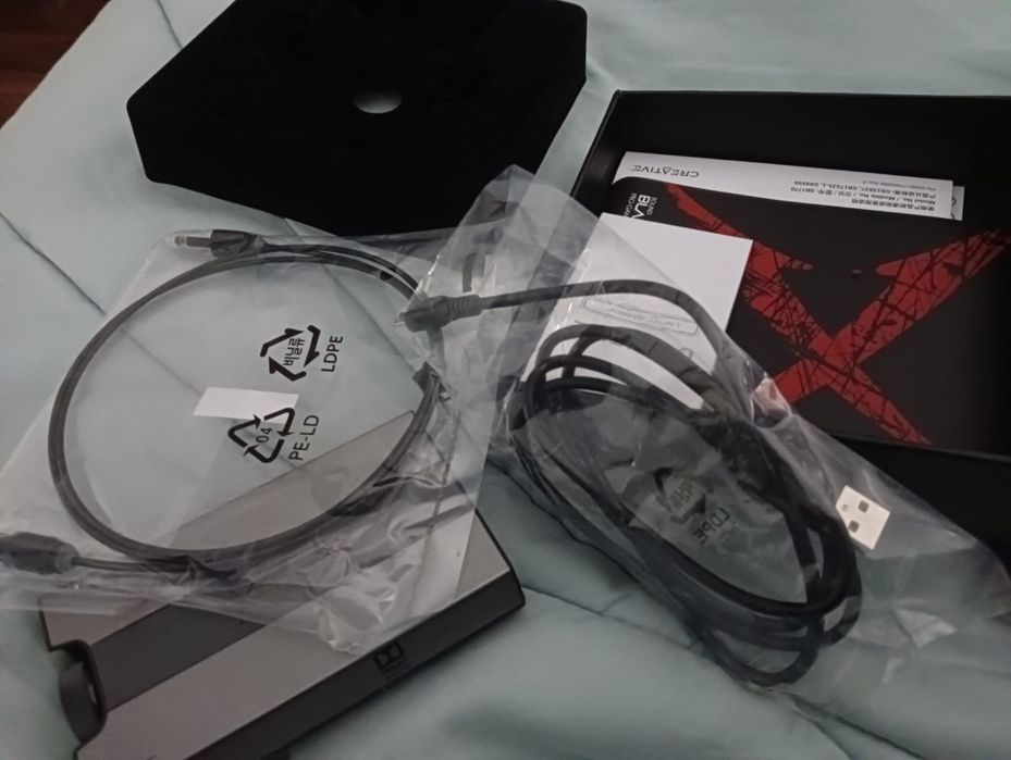 Creative G6 DAC para jogos e placa de som