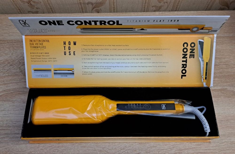 Випрямляч для волосся GKHair (Global Keratin)ONE CONTROL