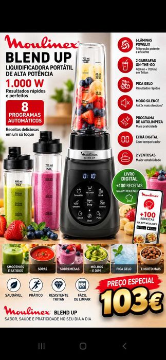 Liquidificadora Pro. 103€. Oportunidade