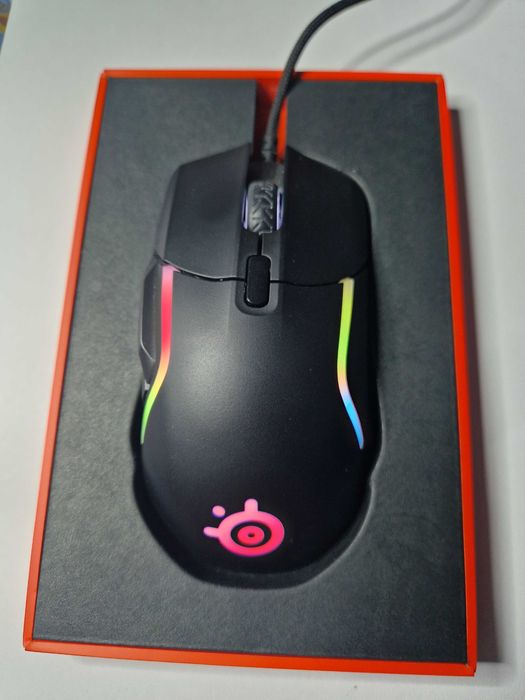 Myszka SteelSeries Rival 5 Rozdzielczość: 18000 dpi RGB 4 strefy Igła