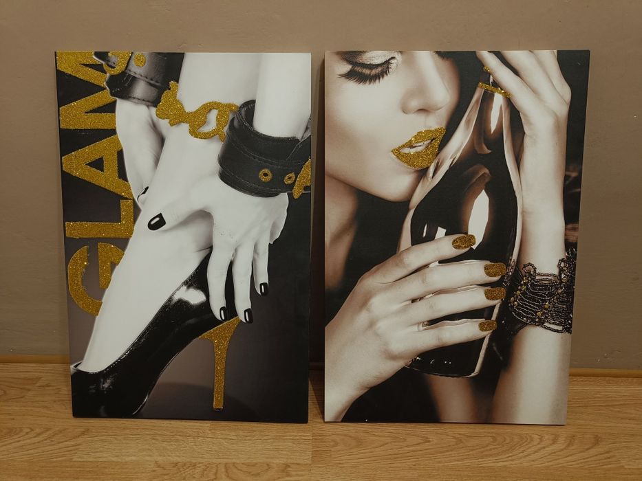 Podwójny obraz kobiecy 40x60