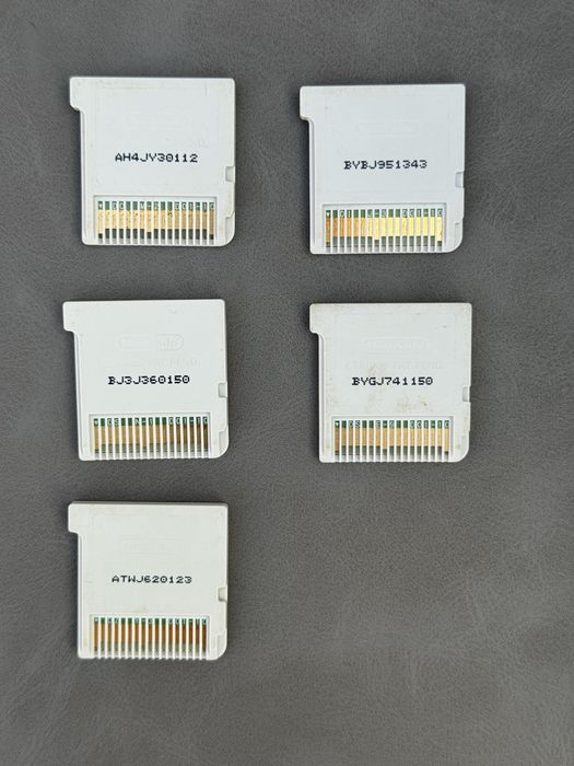 Набір ігор для Nintendo 3DS (5 штук, оригінал, з Японії)