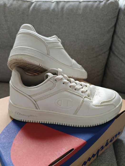 Sneakersy Champion białe