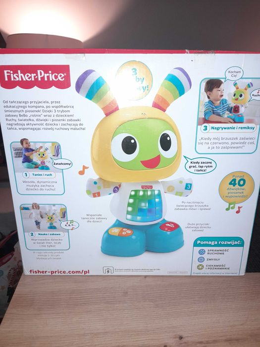 Robot Bebo tańczy i śpiewa Fisher Price PL
