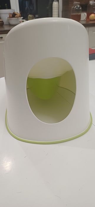 Дитячий горщик IKEA LOCKIG, білий/зелений, 601.931.28