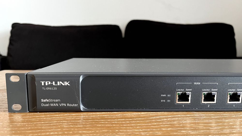 Router TP-Link TL-ER6120 2x WAN 3x LAN DMZ VPN