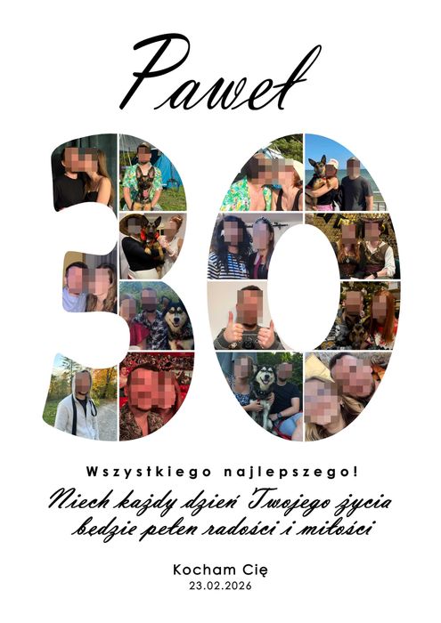 Personalizowany plakat / prezent